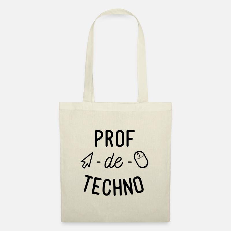Prof de Technologie - Sac en tissu - nature