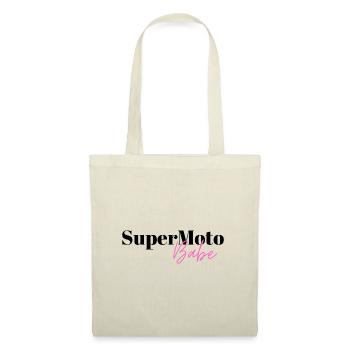 Motocross Motorcyclist Supermoto Babe Motorcycle - Tote Bag - nature - Front