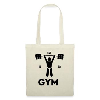 GYM/Fitness - Stoffbeutel - Natur - Vorne