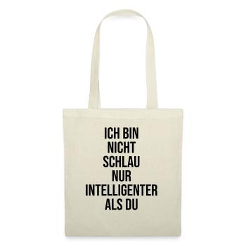 Sprüche - Stoffbeutel - Natur - Vorne