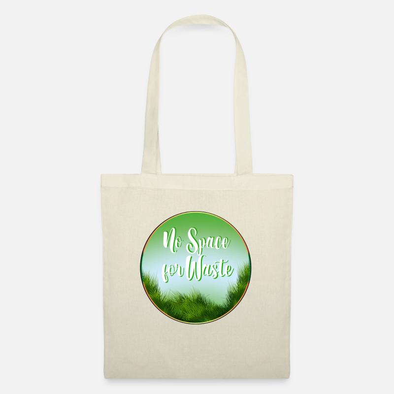 No Space for Waste - Stoffbeutel - Natur
