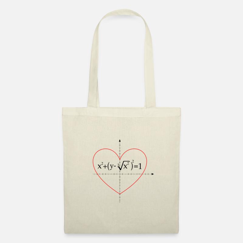 math formula for a heart - Tote Bag - nature