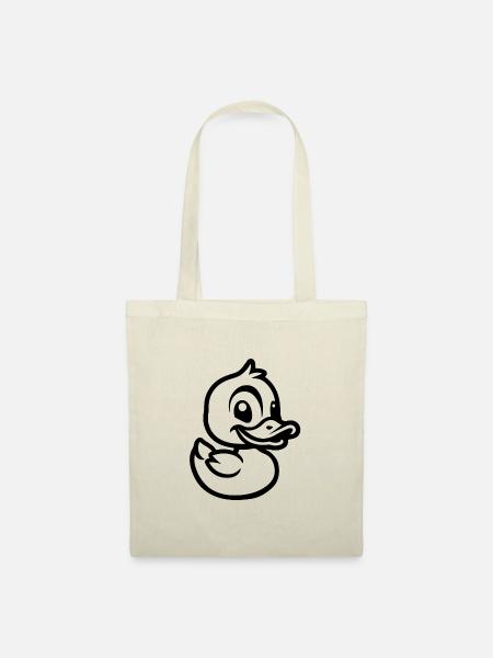Ente Enten - Stoffbeutel - Natur