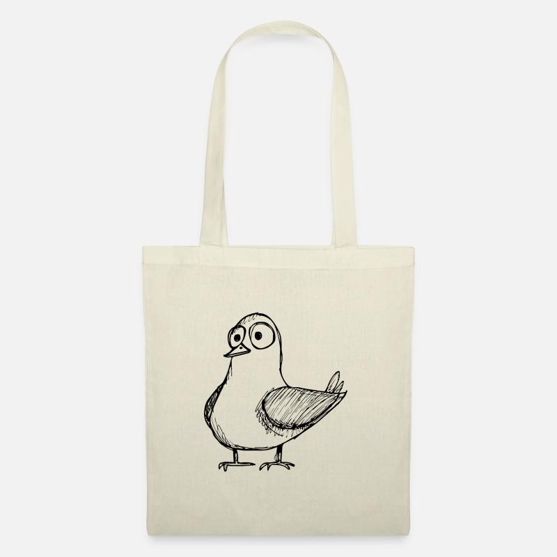 Taube Tauben Taubenzüchter Geschenk - Stoffbeutel - Natur