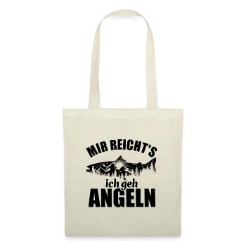 Mir reicht’s ich geh Angeln - Outdoor - Stoffbeutel - Natur - Vorne