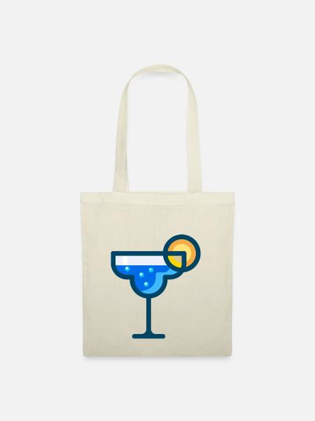 martini Cocktail bartender barkeeper bar - Stoffbeutel - Natur
