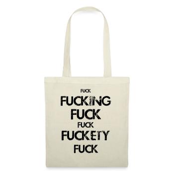 FUCKETY FUCK - Stoffbeutel - Natur - Vorne