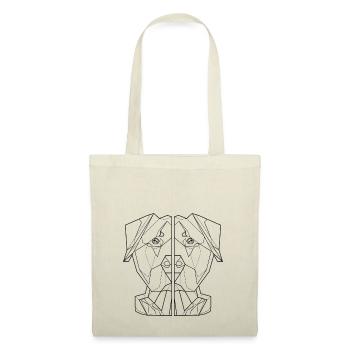 hundeliebhaber hundefreund geschenk hunde shirt - Stoffbeutel - Natur - Vorne