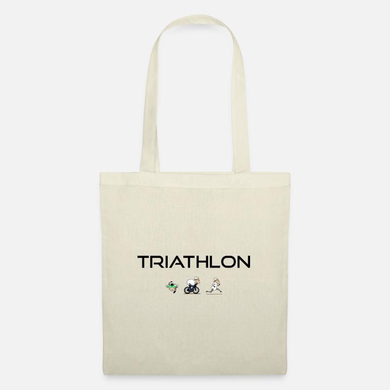 Triathlet Schaf - Stoffbeutel - Natur
