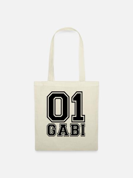 Gabi - Name - Stoffbeutel - Natur