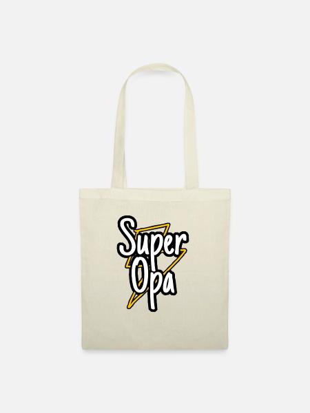 Super Opa - Stoffbeutel - Natur