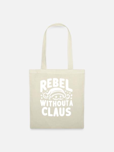Rebell ohne Claus - Stoffbeutel - Natur