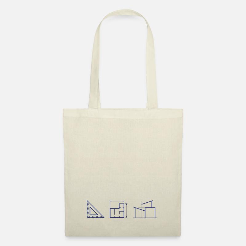 architecture small icons - Stoffbeutel - Natur