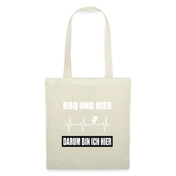 BBQ - Stoffbeutel - Natur - Vorne
