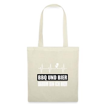 BBQ - Stoffbeutel - Natur - Vorne