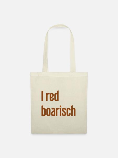 I red boarisch - Stoffbeutel - Natur