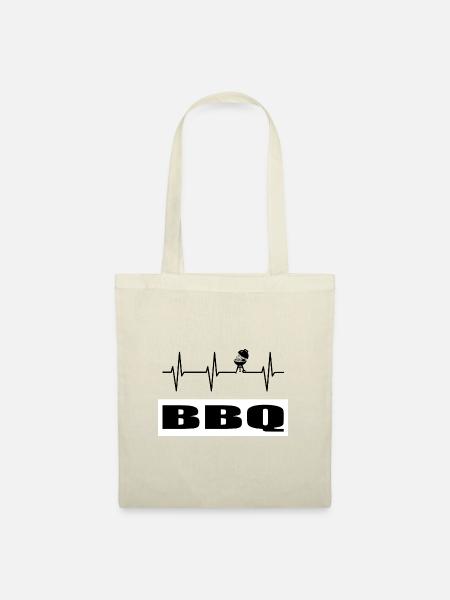 BBQ - Stoffbeutel - Natur