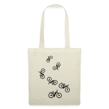 ebike fahrrad - Stoffbeutel - Natur - Vorne