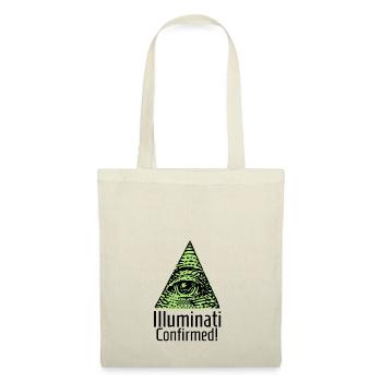 Illuminati cadeau amusant confirmé - Sac en tissu - nature - Devant