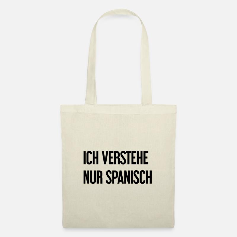 Ich verstehe nur Spanisch - Stoffbeutel - Natur