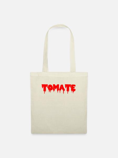 Tomate - Stoffbeutel - Natur