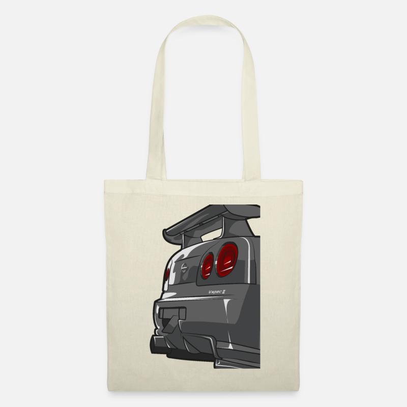 Skyline GTR R34 - Stoffbeutel - Natur