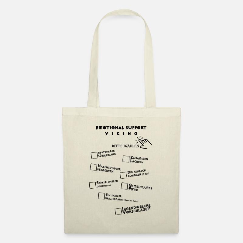 Emotional Support Viking DE - Stoffbeutel - Natur