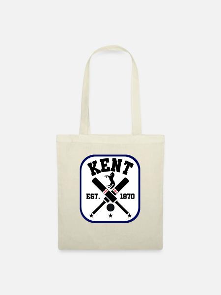 Kent County Cricket - Stoffbeutel - Natur