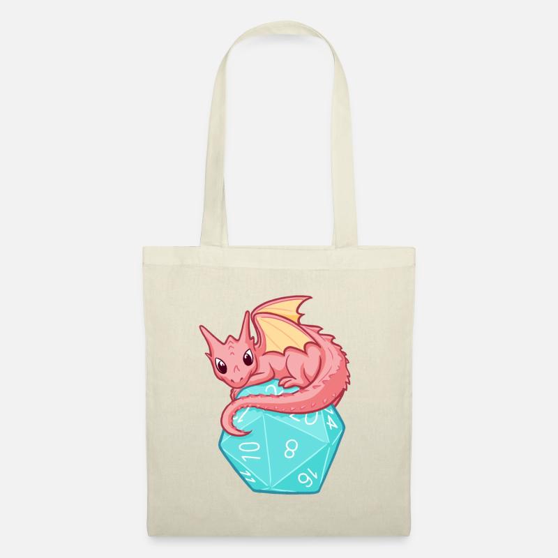 Baby Dragon - Tote Bag - nature