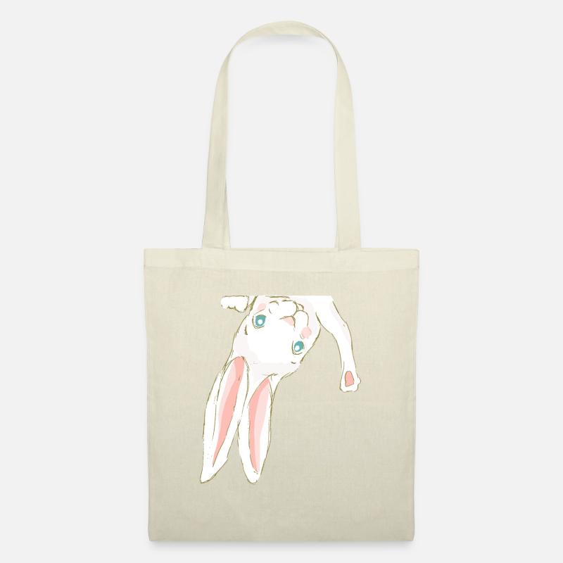 Hase Bunny - Stoffbeutel - Natur