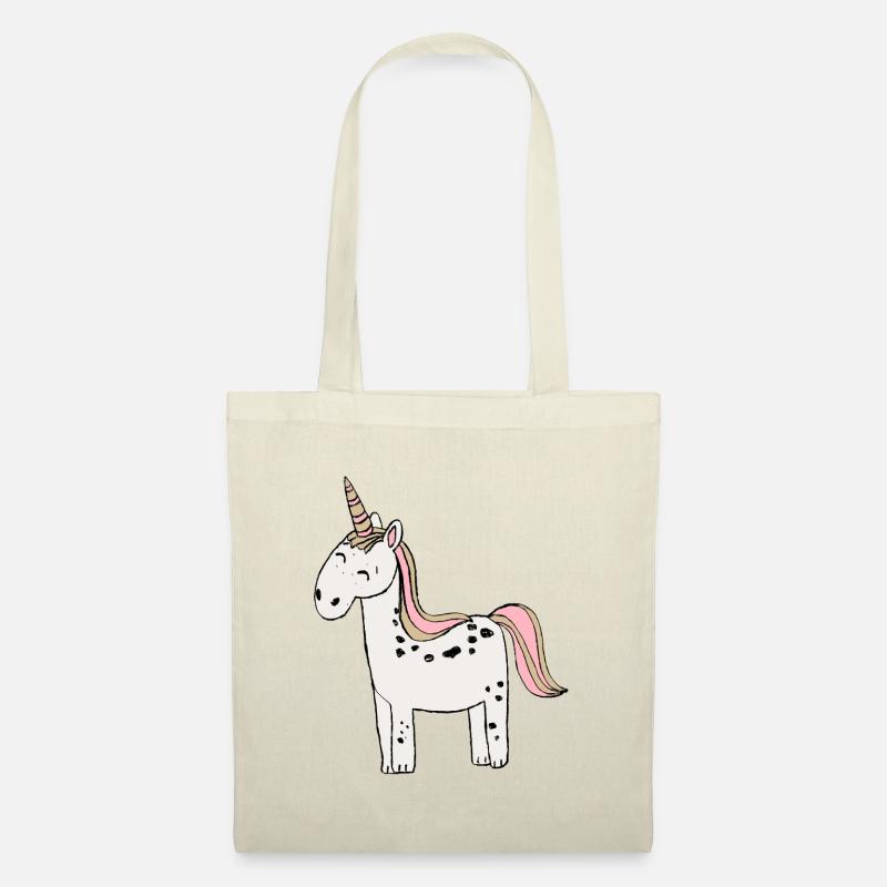 Einhorn - Stoffbeutel - Natur