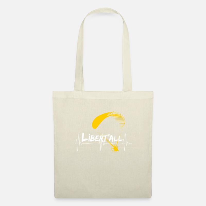 Libert'all Paramotor vibrations - Tote Bag - nature