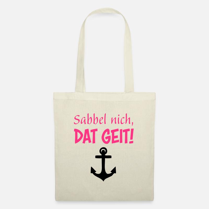 Sabbel nich, dat geit! - Stoffbeutel - Natur