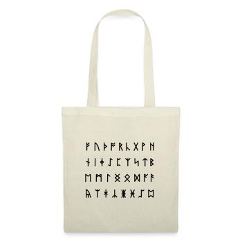 Runic Alphabet [Futhorc] - Tote Bag - nature - Front