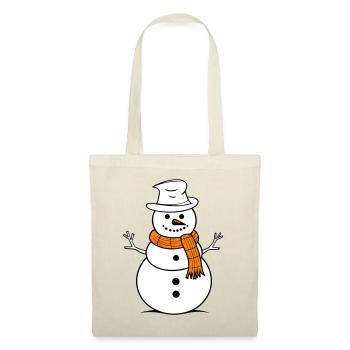 Snowman Winter - Tote Bag - nature - Front