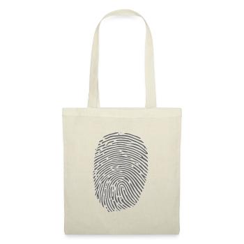 Fingerprint (dark) - Tote Bag - nature - Front