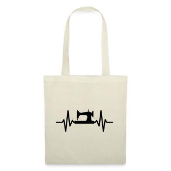 Sewing Machine Sewing Hobby Motif - Tote Bag - nature - Front