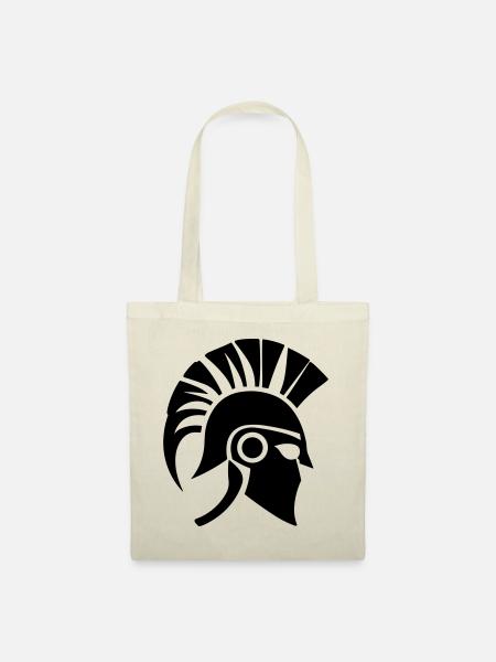 Sparta Spartanischer Krieger - Stoffbeutel - Natur