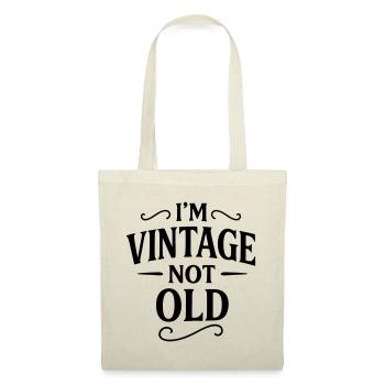 Not old but vintage birthday gift - Tote Bag - nature - Front