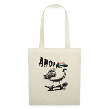Ahoy Skater Mouette - Sac en tissu - nature - Devant