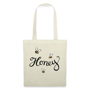 abeille - Sac en tissu - nature - Devant