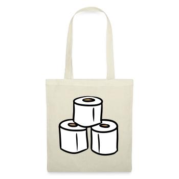 PQ Tour de papier toilette - Sac en tissu - nature - Devant