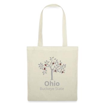 Ohio - État de Buckeye - Sac en tissu - nature - Devant