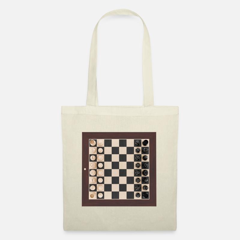 Chessboard - Stoffbeutel - Natur