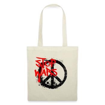 Paix - Sac en tissu - nature - Devant