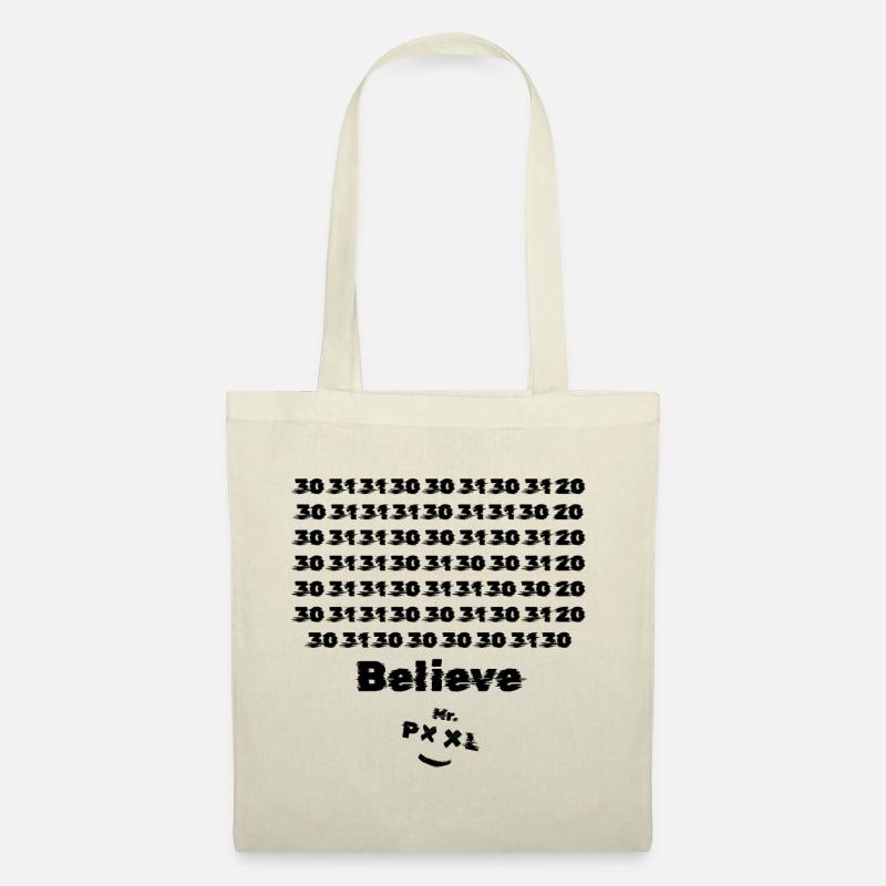 Mr Pool BELIEVE - Stoffbeutel - Natur