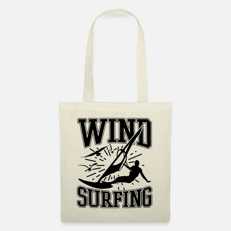 Windsurfing Windsurfer - Stoffbeutel - Natur