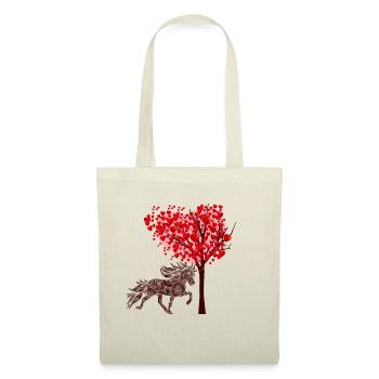 Tölter 3 Arbre du cœur - Sac en tissu - nature - Devant