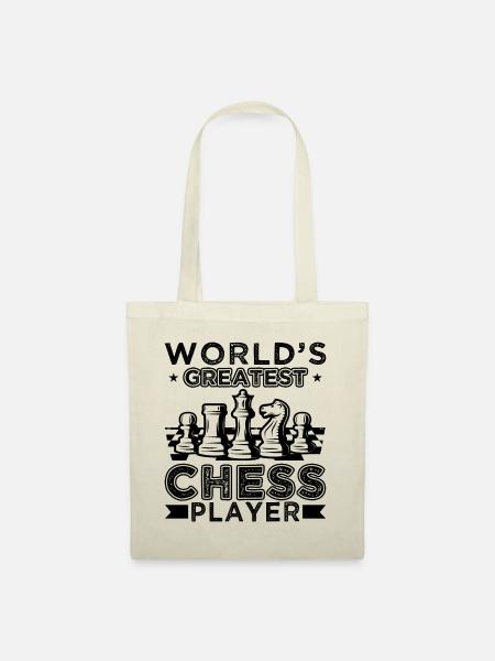 World's Greatest Chess Player - Stoffbeutel - Natur