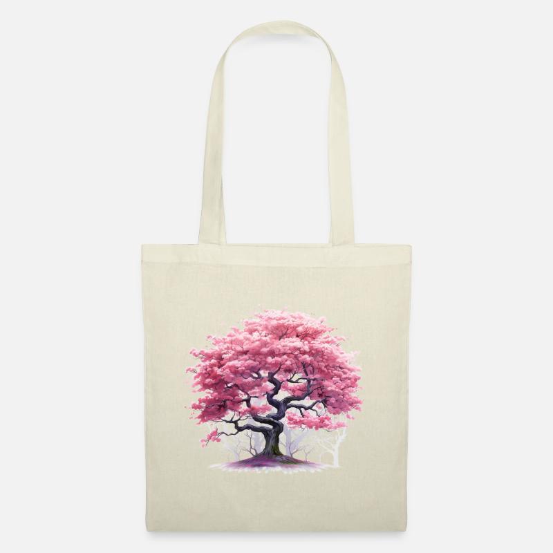 Cherry Blossom Tree - Stoffbeutel - Natur
